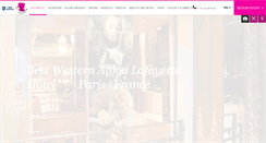 Desktop Screenshot of hotelanjoulafayette.com